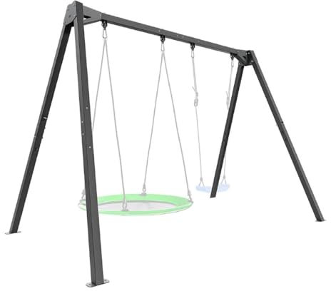 QLS Swing Frame Maximum Load 200 kg Double Swing Nest Swing Stable Steel Frame