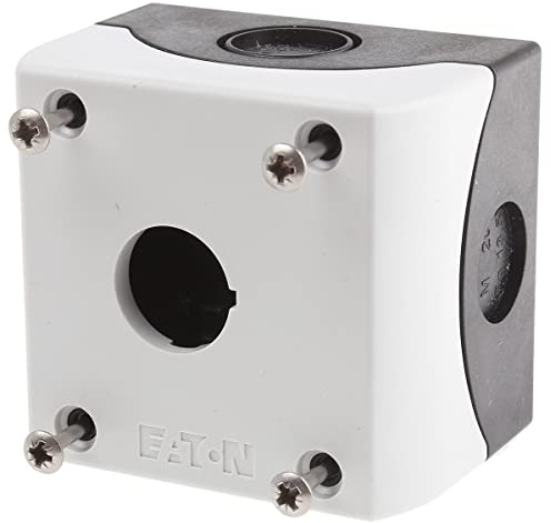 Eaton M22 Steuerstation-Gehäuse, 1 x Ø 22mm, Grau, Kunststoff, IP 66