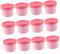 TOPPERFUN Lot de 12 Pots de Crème Rechargeables pour Visage 100G Étanches avec Couvercles pour Voyage et Échantillons de Maquillage