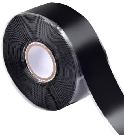Helilyco Silikon Griptape Langhanteln und Hanteln, 25 cm x 500 cm, Hochtemperatur- und wasserdicht, Fitnessgeräte und Werkzeuggriffe