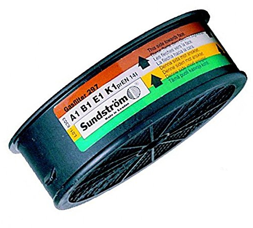 Sundstrom SR 297 ABEK1 gas filtro