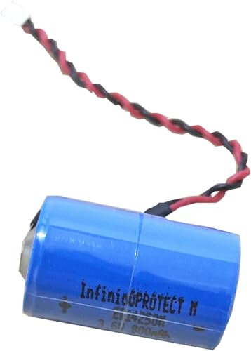 akkupilot 10er Sparpack Lithium Batterie ER14250M 3,6V für Dom Protector Schließzylinder/Schließanlage by InfiniO-Protect M Fertigung 2021