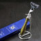 First Class Combo Gillette Mach3 Shaving Rasierer für Herren und Edelstahl Ständer < Golden Antique Collection > geeignet für Nass Rasierer, – perfekt für den modernen Gentleman diese Weihnachten