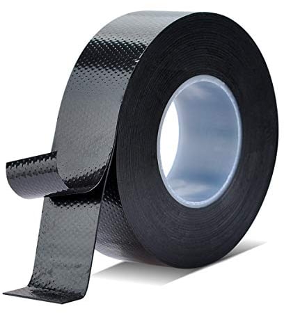 Lysignal si fondono in silicone nastro di gomma impermeabile nastro isolante per convincere connettori/cavo coassiale/antenna/riparazione urgente, di nero (1, 25mm)