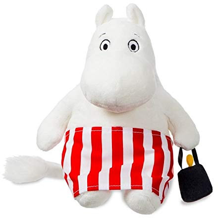 AURORA, 61002, Moomin Official Merchandise, Moominmamma, 8In, Soft Toy, White, 8'