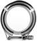 V-Band Clamp Flange, 2.75 Inch 1pcs V-Band Clamp Clip 2pcs Flange Turbo Exhaust Down Pipe 304 Stainless Steel