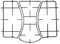 Ariston Hotpoint Kit 3 Griglie per cucina piano cottura 4 fuochi a gas - PH640 - PH631 - C00052922 - C00052923 - C00052988 - P0277/KIT
