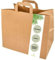 DeinPack 50 Papiertüten 26 x 17 x 26 cm I Umweltschonende Papier Tragetaschen Geschenktüten Papiertragetaschen biologisch abbaubar, kompostierbar I braune Papier Tüten