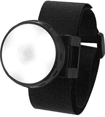 SUNDERPOWER Linterna LED con luz de muñeca – recargable con clip manos libres para mochila, sombrero, bolsillo, chaqueta, correr, trotar, aventura al aire libre