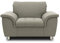 DOMO. collection Sessel Franzi, Polstergarnitur, Hochlehner mit Nackenfunktion, Polstersessel 120 x 105 x 81 cm (BxTxH), grau-braun
