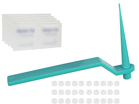 Stielwarzen Entfernen Schnell Kit Skin Tag Remover mit 30 Stück Warzenentferner Micro Band Für Gesicht, Hals und Körper, Sicher und Schmerzfrei(2 mm bis 4 mm)