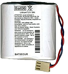 Maxxistore - Batsecur batteria litio compatibile Batli06 Daitem allarme antifurto - 7,2V 5,8Ah - 2x LSH14-2x ER26500M - Connettore Molex 6471-03