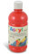 PRIMO Morocolor Acryl, 1 Bottiglia da 500 ml di Colore Acrilico Fine, Vermiglio, Effetto Coprente e Luminoso, Dotato di Tappo Dosatore