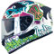 Broken Head Racing-Integralhelm InYourFace Weiß-Matt mit Sonnenblende (XS 53-54 cm)