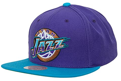 Mitchell & Ness Snapback Cap Team 2 Tone 2.0 HWC Utah Jazz Purple/Teal