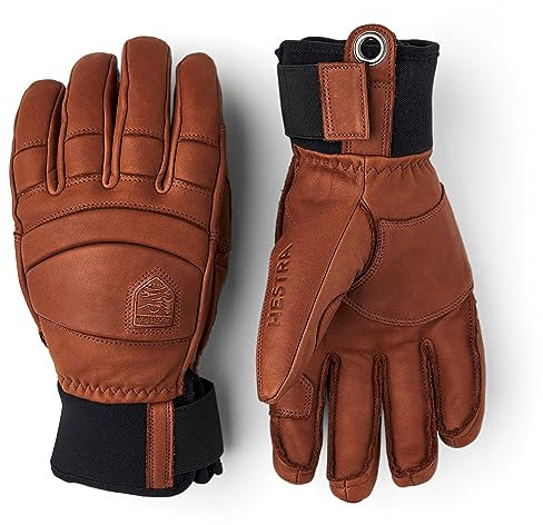 HESTRA Fall Line Skihandschuhe braun 9