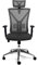 TPFLiving Bürostuhl Zeus (Grau) - extra ergonomisch & komfortabel - Bürostuhl ergonomisch inkl. Verstellbarer Lordosenstütze & kühlendem Mesh – Bis 200kg belastbar - für Lange Arbeitstage