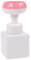 Cat Paw Foaming Soap Dispenser, 250ML Refillable Pump Bottle with Flower Foam Head, Compact Petg Handwash Dispenser for Bathroom Kitchen Liquid Hand Soap Containers