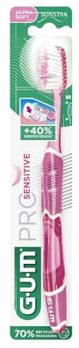 GUM Zahnbürste Pro Sensitive 510 - Grün