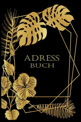 Adressbuch: Notizbuch zum Organisieren aller Kontakte mit A-Z Register .