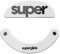 Superglide 2 - Pattini per mouse in vetro ultra resistente, ultra veloce, liscia e durevole, per la serie Pulsar Xlite [Bianco]
