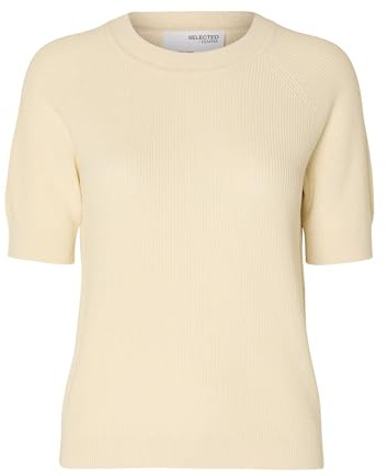 SELECTED FEMME Damen Slfelinna New Ss Knit Top Noos Pullover (1er Pack)