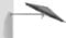 Muro, anthrazit, 250 cm, rund, 617-15, Aluminium-Gestell, Bespannung Polyester, 5,40 Kg