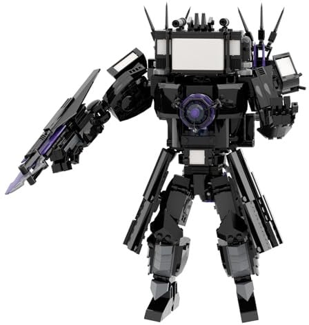 Skibiti Toilet 2024 New Building Blocks Giant Edition Upgraded Titan Television Man Toy Skibidi Toilet Toy Hobby Blocks Collection Net Anime Collectible Boys Girls Kids 6 Years 7 8 Years Old
