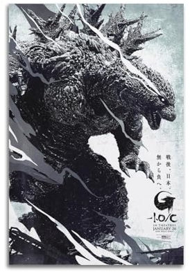 Minimalistische Vintage-Poster, Godzilla X KongSublime Vogue-Poster, dekorative Malerei, Leinwand, Wandposter, coole Poster und Kunstdruck, moderne Familienschlafzimmer-Dekoration, ästhetische Poster,