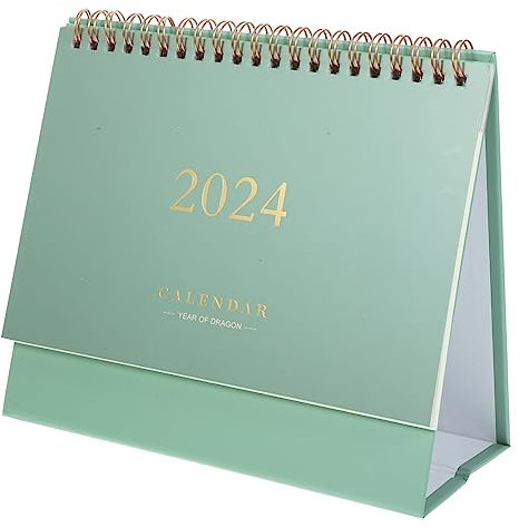 Sewroro Stehender Tischkalender Eleganter Desktop-kalender Im Minimalistischen Design Für Büro Und Zuhause Praktische Planungshilfe Mit Stabiler Spiralbindung Und Hochwertigem Farbe