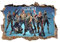 3D-Gamer-Tapete für Jungen-Schlafzimmer Wandaufkleber Home Decor Battle Game Wandtattoos, Amerikanische Selbstklebende Kinderzimmer Hintergrund Anime PVC Aufkleber, Geburtstagsparty-Zubehör