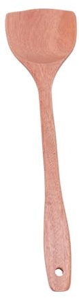 Cabilock Spatule Bois Cuisine Long Manche Résistante Chaleur Ustensile Antiadhésif Pour Wok Et Poêle Non-collante