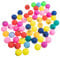 Kisangel 80pcs Draw Balls for Raffle and Bingo Games Durable Plastic Balls for Group Activities Parties and Events Lightweight and Portable