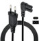yivom 3M Cavo di Alimentazione C7 Power Cable con 2 Pin Euro Cavo di Alimentazione, Europeo 2 Pin Filo Elettrico per PS5, TV Samsung, Xbox, Lettori DVD, Piccoli Elettrodomestici