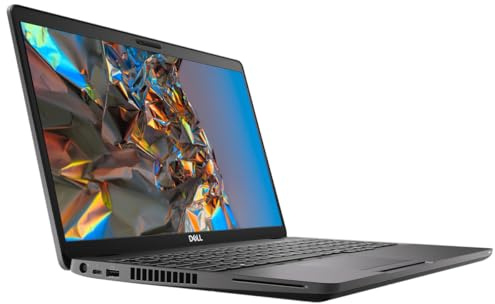 Dell Latitude 5501 Ordinateur Portable, 15.6 Pouces FHD, Processeur Intel Core i7-9850H, 16 Go de RAM, 512 Go SSD, Clavier QWERTY, Win11 Pro (Rénové)
