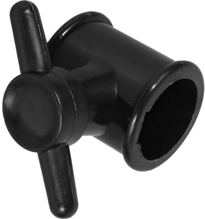 VANZACK Pièces de Rechange pour Parasol, Raccord Inférieur à Vis, 2, 9cm | Noir en Plastique, Installation Rapide, pour Patio et Deck Extérieurs