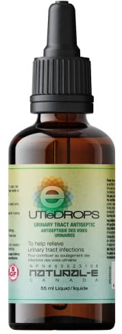 UTI E-Drops All Natural Treatment for Urinary Tract Infection. Quickly Eliminates Burning, Stinging & Discomfort of Bladder and Kidney Infection. Juniper Extract Highly Effective Against Bacteria.