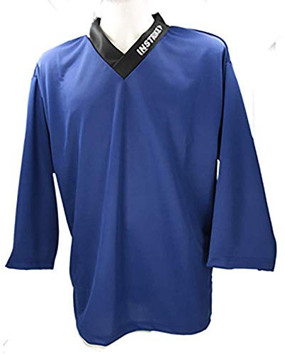 Instrike Trainings-Trikot Eishockey Spieler Senior XS blau Profi Rolle für Hallenboden Senior XS blau