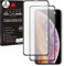 TECHGEAR [2 Pack Anti Glare Screen Protector for iPhone 11 Pro Max - MATTE 3D GLASS Edition Genuine Tempered Glass Full Screen Protector Guard Cover Compatible with Apple iPhone 11 Pro Max