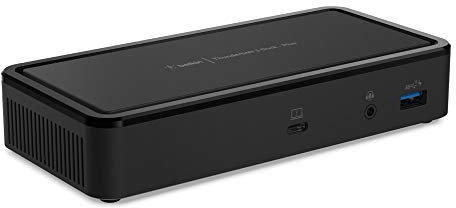 Belkin Thunderbolt 3 Dock Plus Thunderbolt 3 Cable - USB-C Hub - 8-In-1 Docking Station for MacOS & Windows, Dual 4K @60Hz, 40Gbps Transfer Speed, 60W Upstream Charging, w/Ethernet & Audio Ports