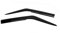 2X Windabweiser Regenabweiser kompatibel mit VW T4 1990-2003 Acryl Dunkel