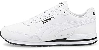 PUMA St Runner V3 L, Sneaker Unisex-Adulto, White/White/Black, 41 EU