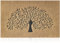 AOAOPQ Welcome Mats - Tappetini per porta d'ingresso, per interni ed esterni, con retro in gomma antiscivolo, per ingresso, corridoio, cucina, facile da pulire, 40 x 60 cm, colore: Marrone