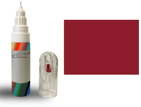 Xtremeauto RAL 3003 Ruby Red Pen Dull Matt Matte Touch Up Paint Brush Repair Scratch Upvc Pvc Metal Wood