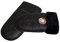 Reissner Lammfelle warme Merino Lammfell Fäustlinge Faust Handschuhe mit nappiertem Leder für Damen und Herren HDS-FAUST2-NAP-SCH-M schwarz M (Handumfang 19cm)