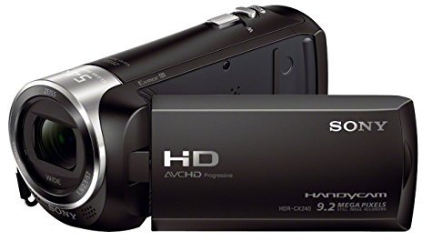 Sony CX240E Full HD Camcorder - Black (Renewed)
