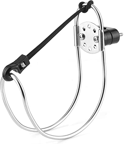 Halter Rettungsring, Rettungsringhalter 4,5-Zoll-Edelstahl-Rettungsring-Halterung, Hufeisenhalter für Marine-Bootsschiffe, Marine-Rettungsring-Ersatz, Marine
