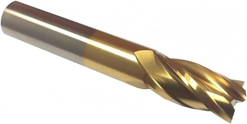 CNC QUALITÄT Fraise de finition – Fraise à tige Ø 2 à 16 mm – Fraise HSSCo TiN – pour une utilisation universelle (Ø 6 mm)