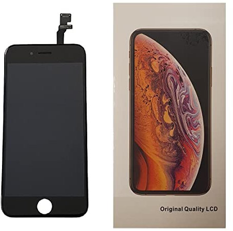 TY BETTERY® Display In-Cell kompatibel mit iPhone 6 TFT (Schwarz)/ Glass Bildschirm