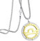 555Jewelry Stainless Steel Libra Necklace for Wife, Horoscope Constellation Necklaces for Women ‎& Ladies, Zodiac Sign Pendant for Men, Astrology Necklace for Her, 24 Inch, Silver/Gold